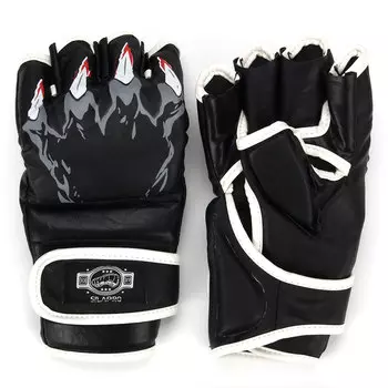 Перчатки MMA, поролон, искусственная кожа, 11,5x19 см, SILAPRO