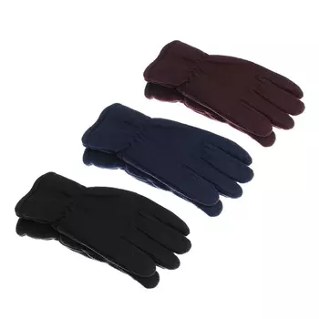Перчатки мужские, размеры M/L, 100% полиэстер, 3 цвета