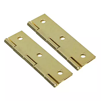 Петля 73х38х1мм, золото, цена за 2 шт, металл