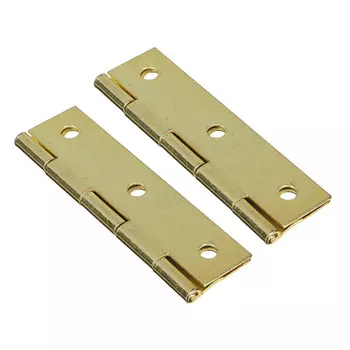 Петля 73х38х1мм, золото, цена за 2 шт, металл