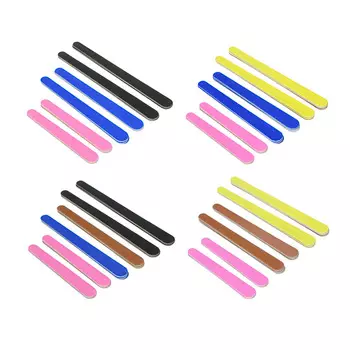 Пилки для ногтей 2-х сторонние ЮниLook, 18 шт, 180/180 грит