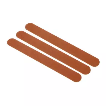 Пилки наждачные для ногтей 2-х сторонние ЮниLook, 240/240 грит, 3 шт, 17,8 см