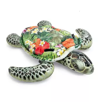 Плотик надувной, 191х170 см, возраст от 3 лет, INTEX Черепаха, 57555