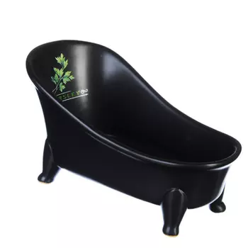 Подставка для губки 17x8,5x9 см, керамика, MILLIMI "Вельвет"