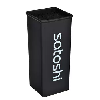 Подставка для ножей SATOSHI, с полипропиленовыми разделителями, 10x10x22,5см