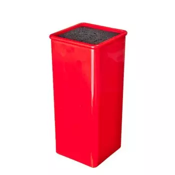 Подставка для ножей SATOSHI, с полипропиленовыми разделителями, квадратная