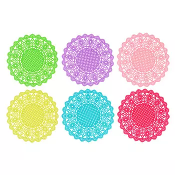 Подставка под горячее 2шт., резина, 22см