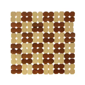 Подставка под горячее "Клетка", 19x19,5см, бамбук