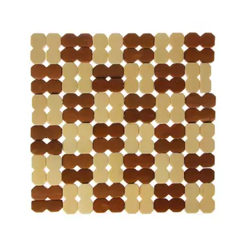 Подставка под горячее "Клетка", 19x19,5см, бамбук