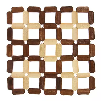 Подставка под горячее "Мозаика", 15х15см, бамбук