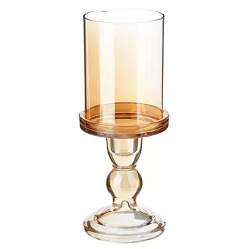 Подсвечник со стеклянной колбой, 21х8,5 см