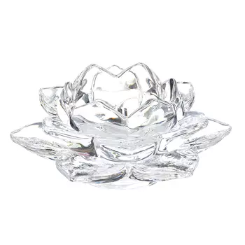 Подсвечник, стекло, 12х5 см