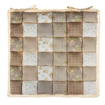 Подушка на стул PROVANCE, 40x40см, рогожка 65% хлопок, 35% ПЭ