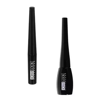 Подводка для глаз жидкая ЮниLook, цвет черный, 5,7 мл