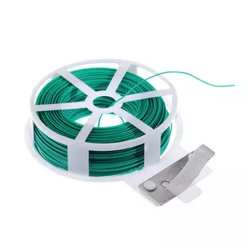 Подвязка для растений 50м x d0,5мм, металл, ПВХ INBLOOM BY