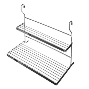 Полка двойная на рейлинг 35x18x28 см, VETTA CWJ203C