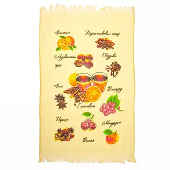 Полотенце кухонное, хлопок, 35х63см, VETTA