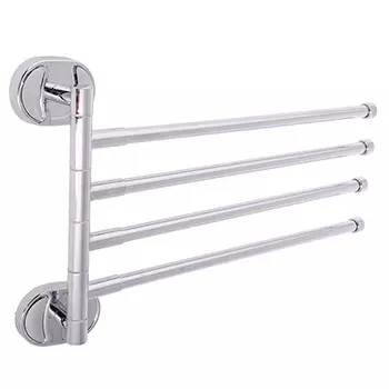 Полотенцедержатель, 4 спицы хром, SonWelle 8114 8100