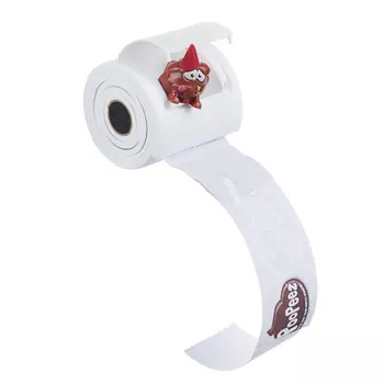 POOPEEZ Игрушка в виде туалетной бумаги с фигуркой, пластик, 5x5x4см