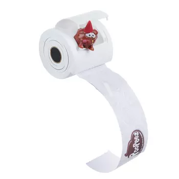 POOPEEZ Игрушка в виде туалетной бумаги с фигуркой, пластик, 5x5x4см