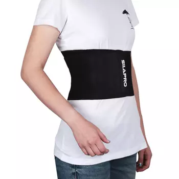 Пояс для похудения на липучке, неопрен, полиэстер, 106х16 см, SILAPRO