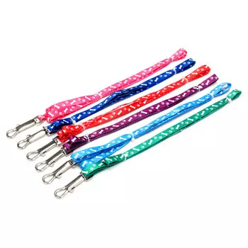 Поводок, текстиль, пластик, 1х120 см, 6 цветов