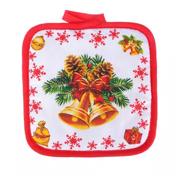 Прихватка 17х17 см PROVANCE Новогодняя серия, полиэстер