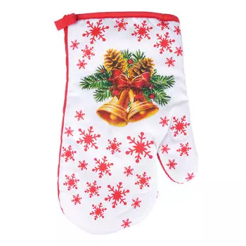Прихватка-варежка 27 см PROVANCE Новогодняя серия, полиэстер