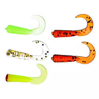 Приманка мягкая AZOR FISHING K.Good , силикон, 3см, 12шт., 3 цвета