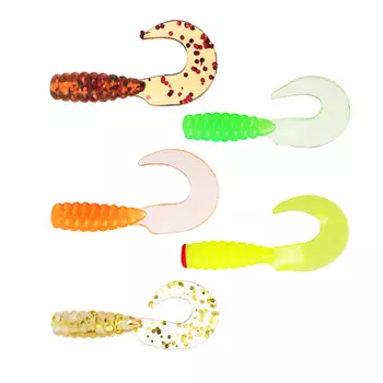 Приманка мягкая AZOR FISHING K.Good , силикон, 4см, 12шт., 3 цвета