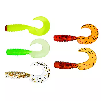 Приманка мягкая AZOR FISHING K.Good , силикон, 5см, 12шт., 3 цвета