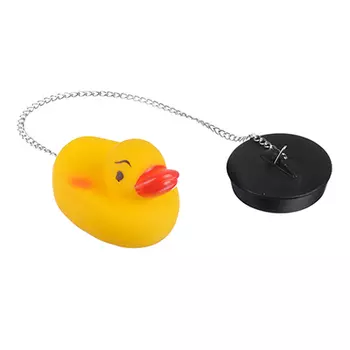 Пробка для ванной, d4,5см, "Кря-кря"