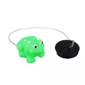 Пробка для ванной, d4,5см, "Лягушка"