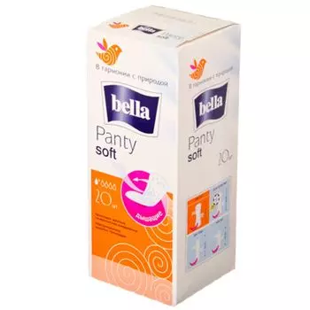 Прокладки ежедневные Bella Panty Soft 20шт, арт.20-081