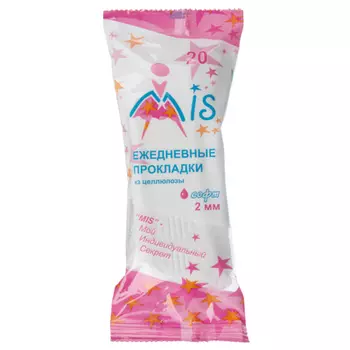Прокладки ежедневные МИС софт п/э 20шт