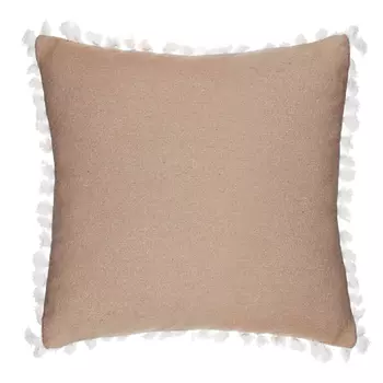 PROVANCE Чехол для подушки с кисточками 40х40см, 100% хлопок, 4 цвета