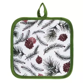 PROVANCE Хвойное утро Прихватка, полиэстер, 17х17см