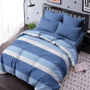 PROVANCE Комплект постельного белья 1,5 (4 пр.), бязь 125гр/м, 100% хлопок, 3 дизайна