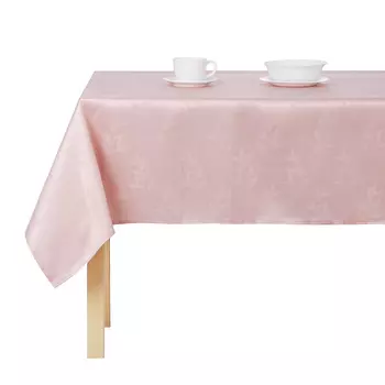 PROVANCE Мятный Латте Скатерть текстильная жаккард с водоотталк.пропиткой, 140х230см, ПЭ, 3 цвета