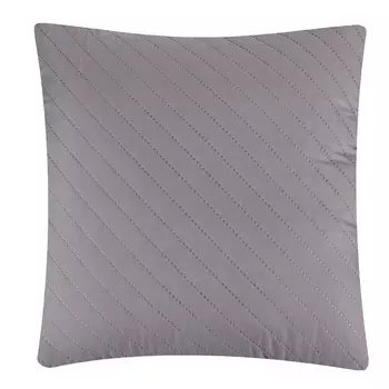 PROVANCE Наволочка декоративная стеганая 40х40см, 100% полиэстер, 4 цвета