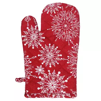 PROVANCE Волшебство Прихватка-варежка с люрексом, 85% хлопок 15% люрекс, 18х29см