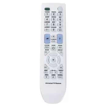 Пульт телевизионный универсальный, вытянутый, блистер