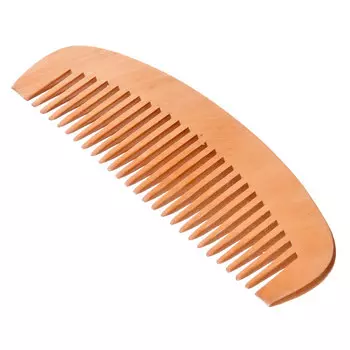 Расческа-гребень, дерево, 15,2х5,2 см, 1 цвет