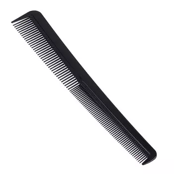 Расческа гребень ЮниLook, антистатик эффект, 18x2,5 см, черный
