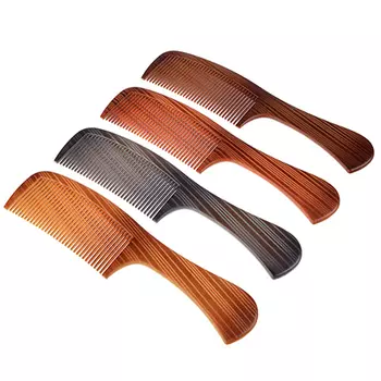 Расческа-гребень, пластик, 22,3х5см, 4 цвета