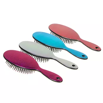 Расческа массажная, пластик, 22,3х6,8см, 3-4 цвета