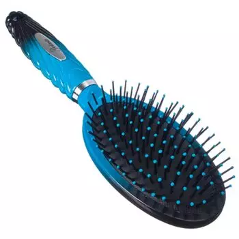 Расческа массажная, пластик, 24 см, "Переход цвета"