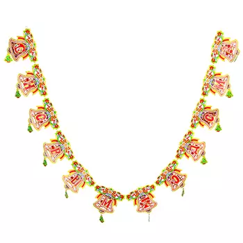 Растяжка бумажная с колокольчиками СНОУ БУМ 2,64 м