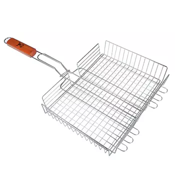 Решетка-гриль хромированная 58х(33х25х5) см, GRILLBOOM