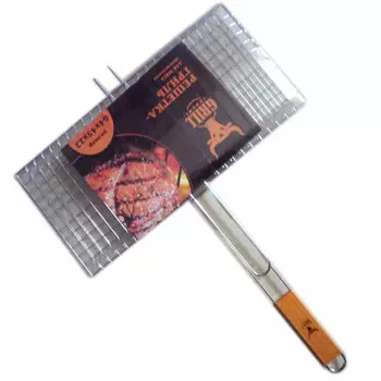 Решетка-гриль хромированная 64х(45х22) см, GRILLBOOM